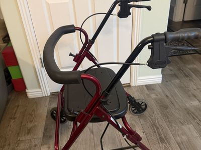 4-wheel rollalator / Walker