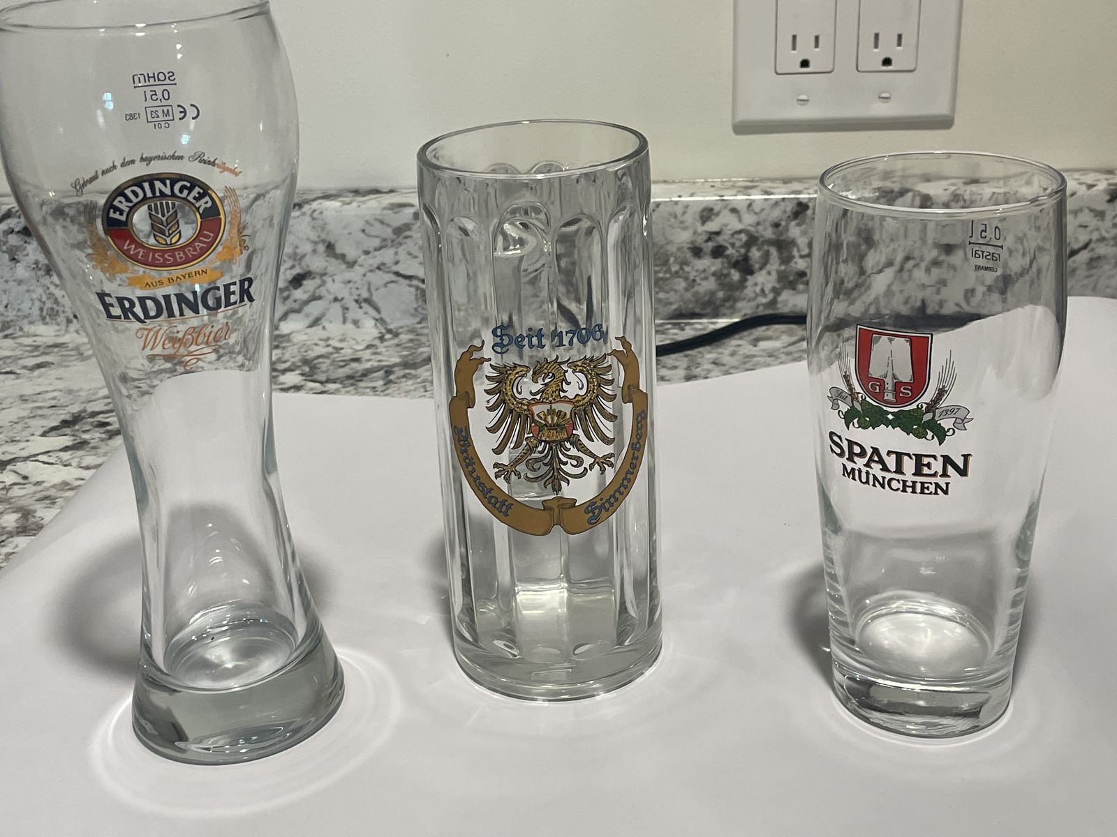 Authentic German Beer Glassware Set - Sohm and Rastal
