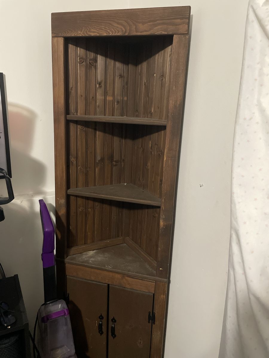 Antique Corner Shelf