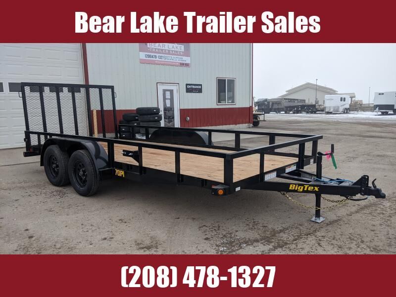 2025 Big Tex 70PI 83" x 16' Utility Trailer