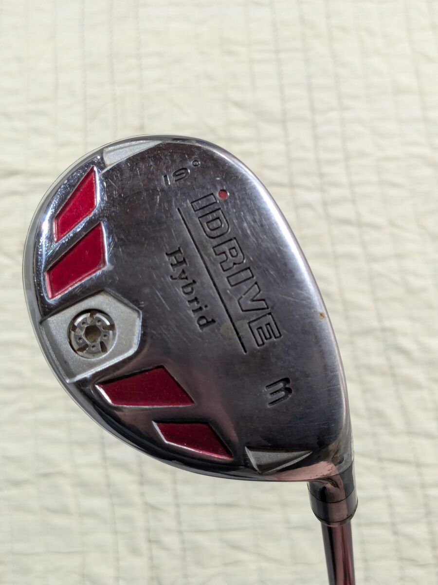 3 Hybrid club with IDrive 19 degree head and Iron Hybrid 370 UST Stiff Shaft