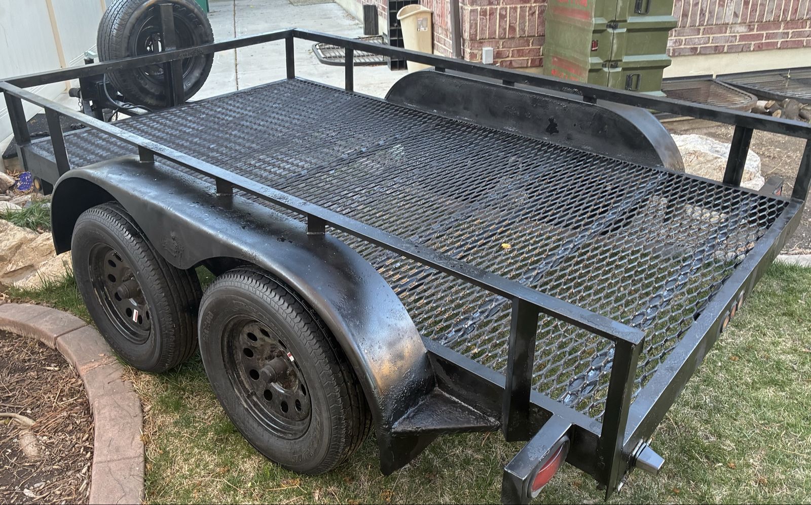 6X10 Tandem Axle Utility Trailer