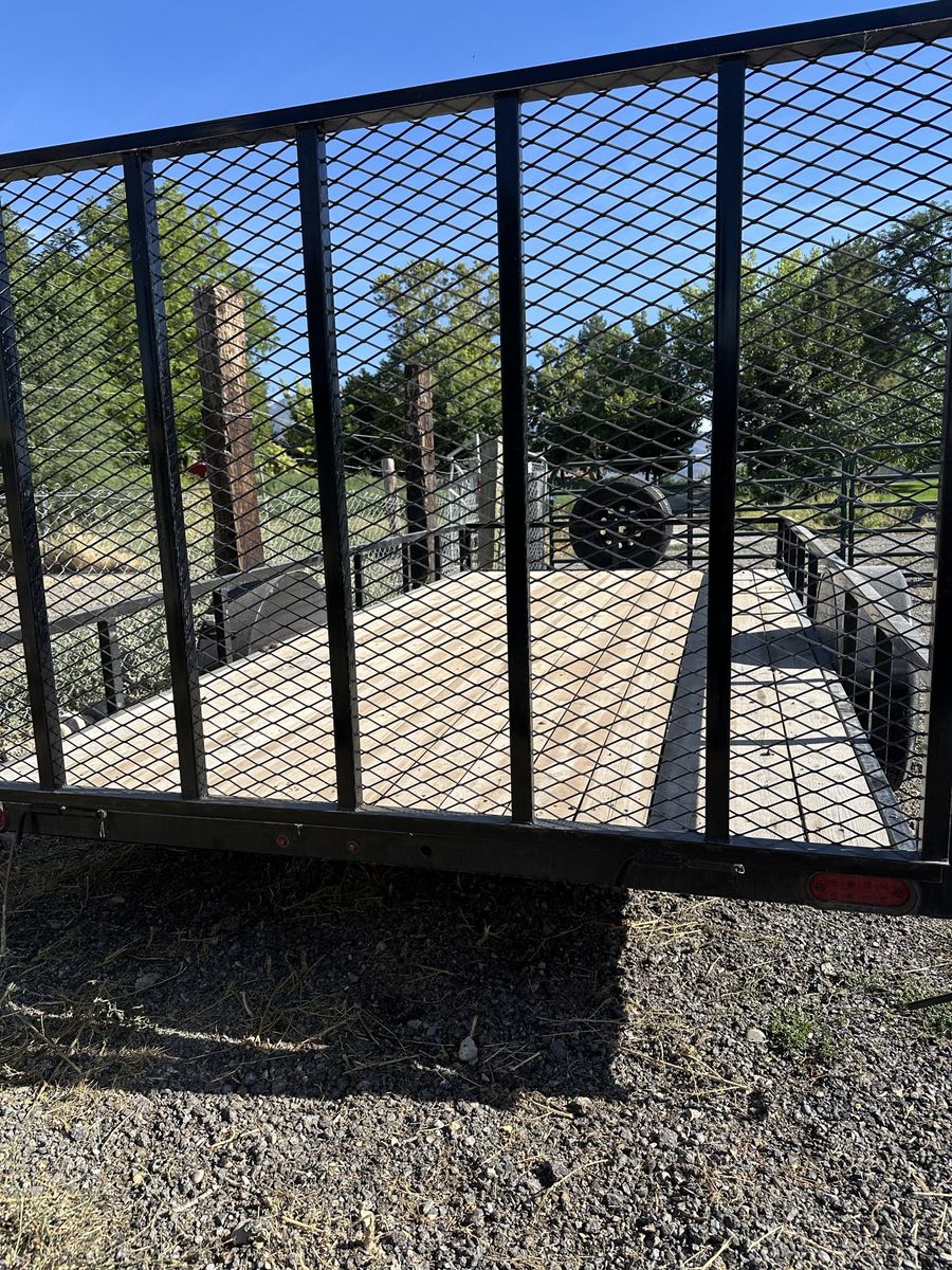 14’ single axle trailer