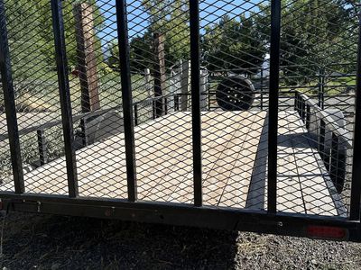 14’ single axle trailer