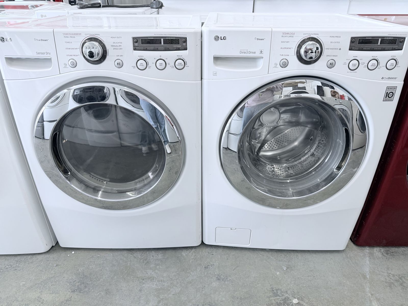 LG Washer And Dryer Electric