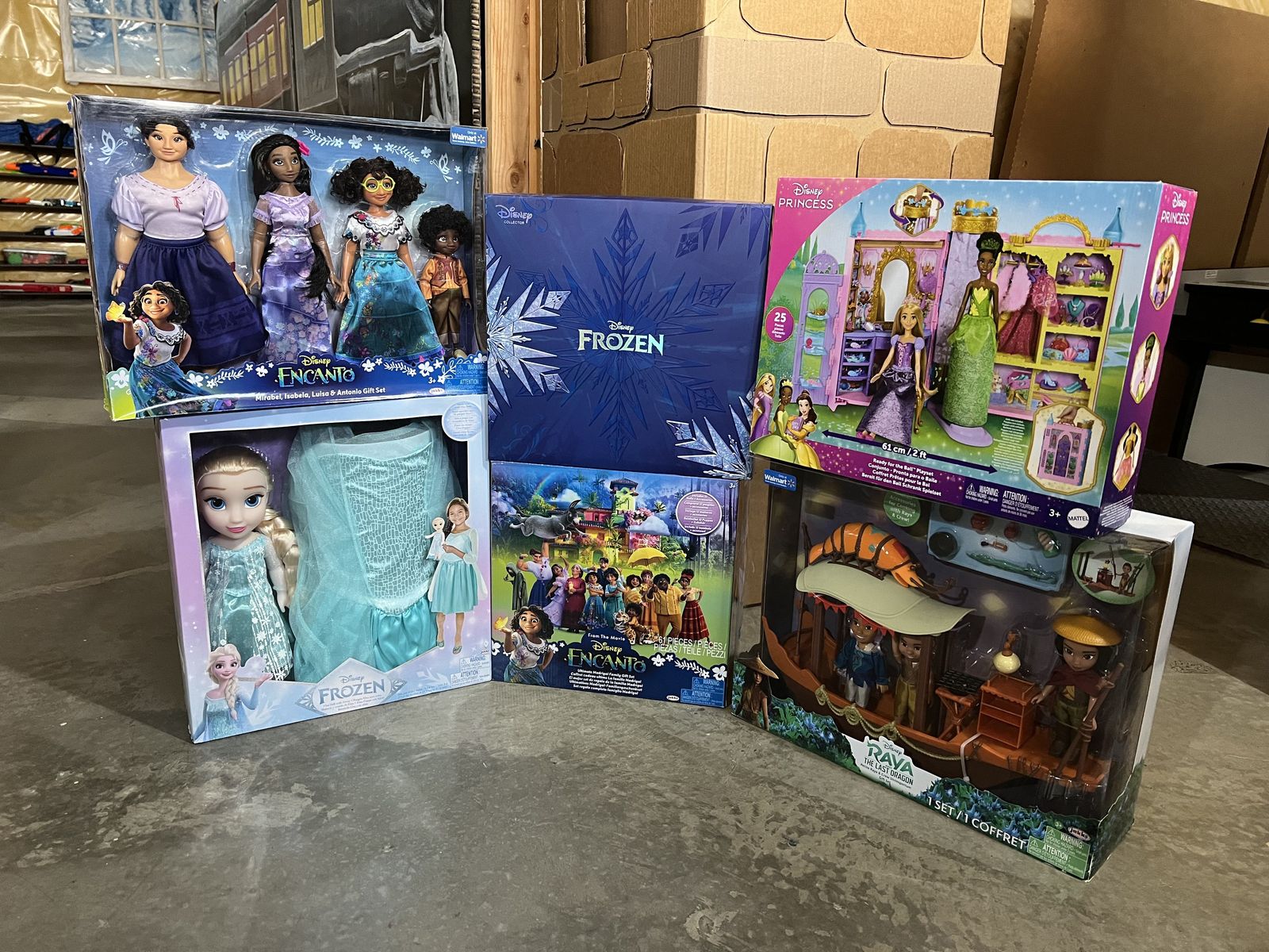 NEW: Disney Raya, Encanto, Princess, Frozen Toys