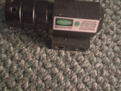 green laser sight attachment.