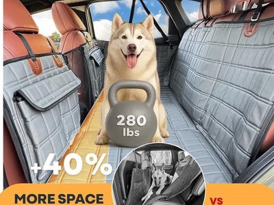 Luxury Dog Backseat Extender Cover