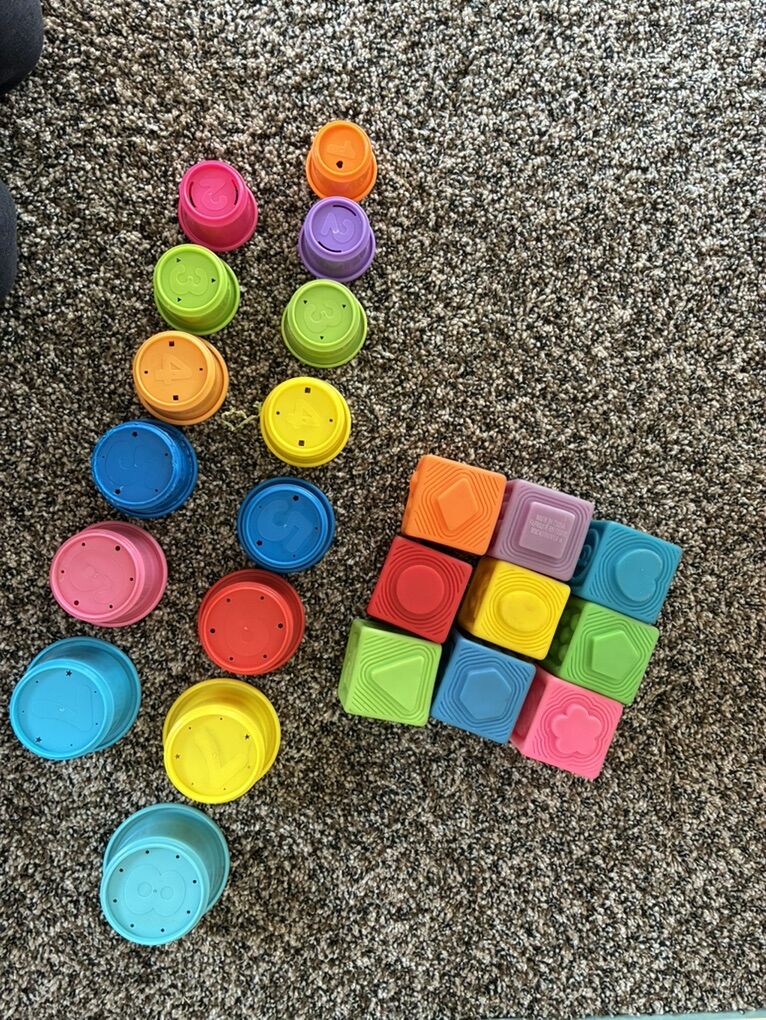 Stacking Cups And Blocks