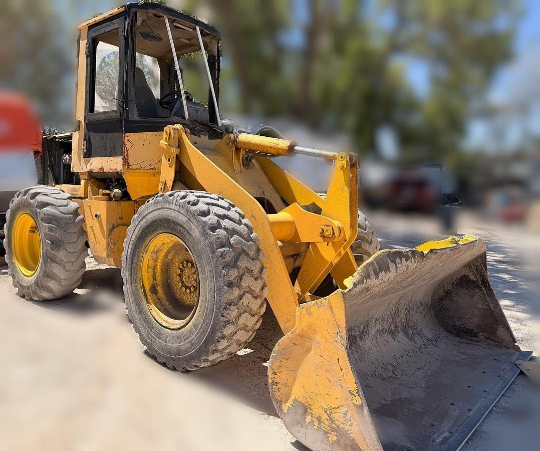 Komatsu WA120-3 Compact Articulated Wheel Loader, 2.5yd bucket, rebuilt komatsu engine