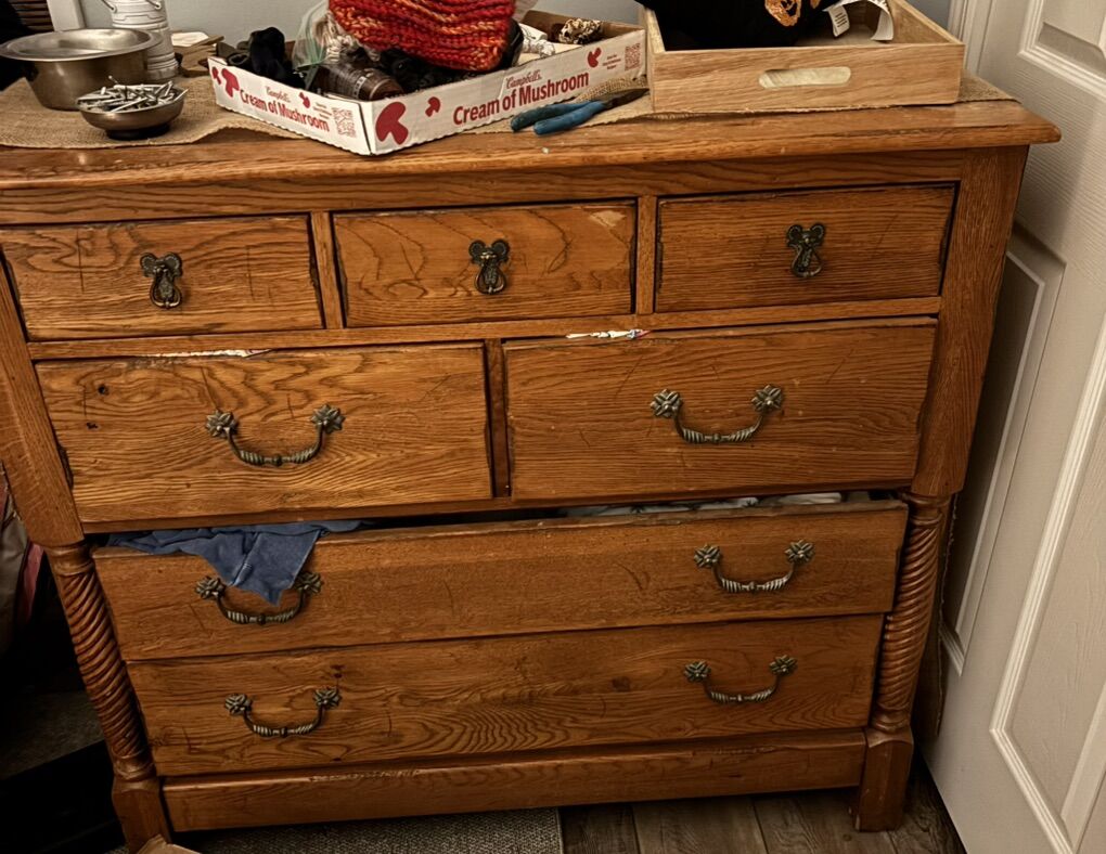 Solid Wood VintageDresser