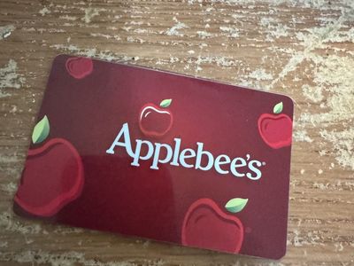 $25 Applebees gift card