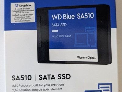Western Digital WD Blue SA510 1TB 2.5-inch SATA SSD Solid State Drive