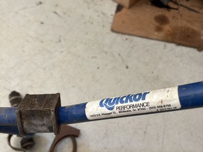 Quickor Camaro/Firebird rear sway bar.