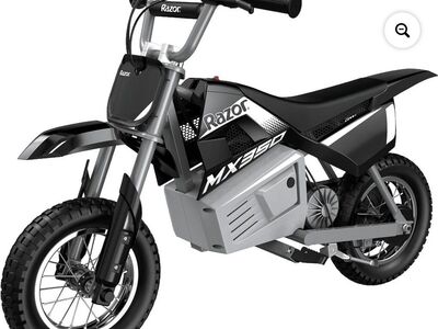 New in Box Razor Mx350 Electric 24 Volt Motorcycle