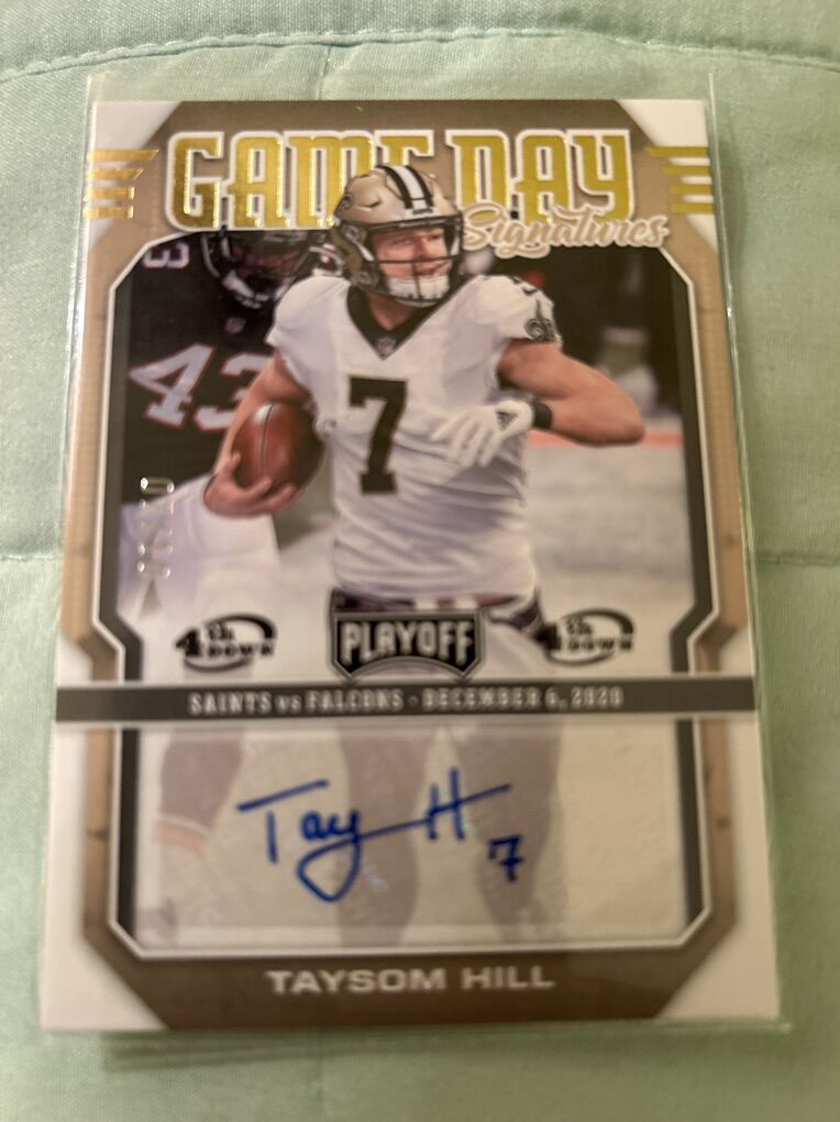 Taysom Hill Playoff Game Day 07/10 Jersey # WOW!!!