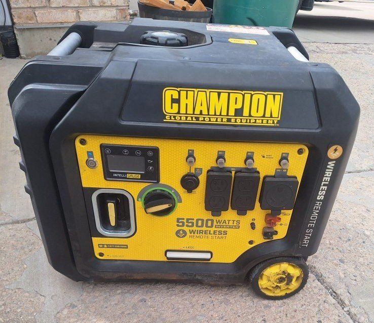Champion 5500 Watt Inverter Generator