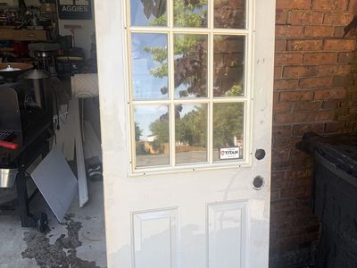 31.5" Steel Exterior Door right swing