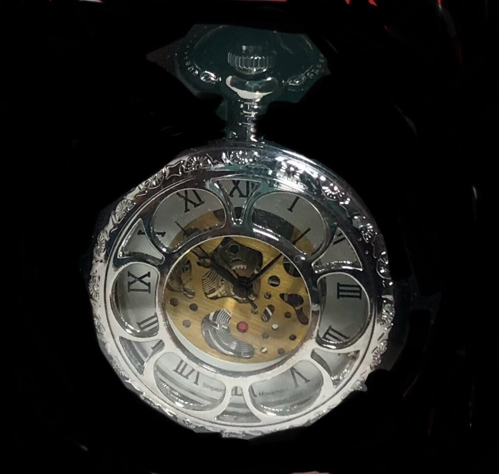 NEW Kansas City Railroad Train Pocketwatch