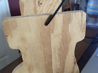 Christmas Sock Wood Craft