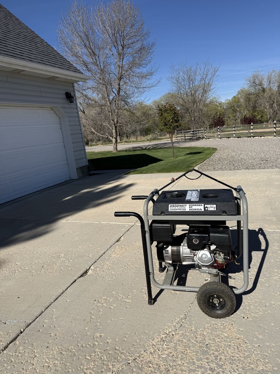 8500 Watt Generator