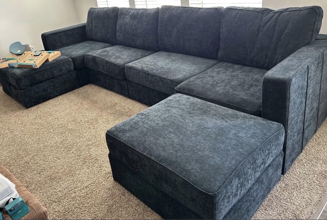 LoveSac Sactional in Midnight Navy