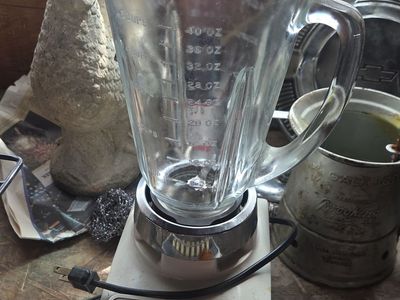 Vintage working Sunbeam Solid state glass blender