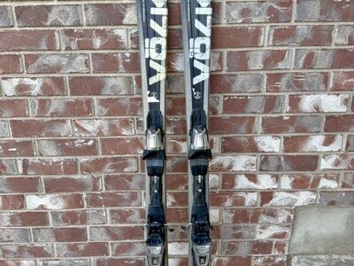 149 Volkl RTM 7.4 Skis W/ Marker Bindings