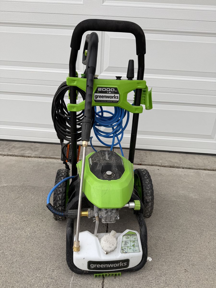 Greenworks 2000PSI Electric Pressure Washer