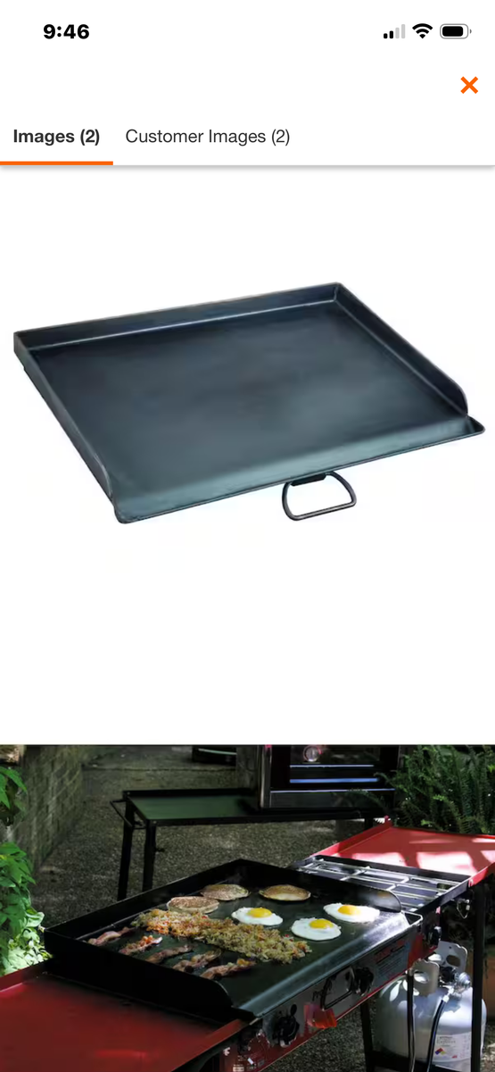 camp chef  25” flat grill