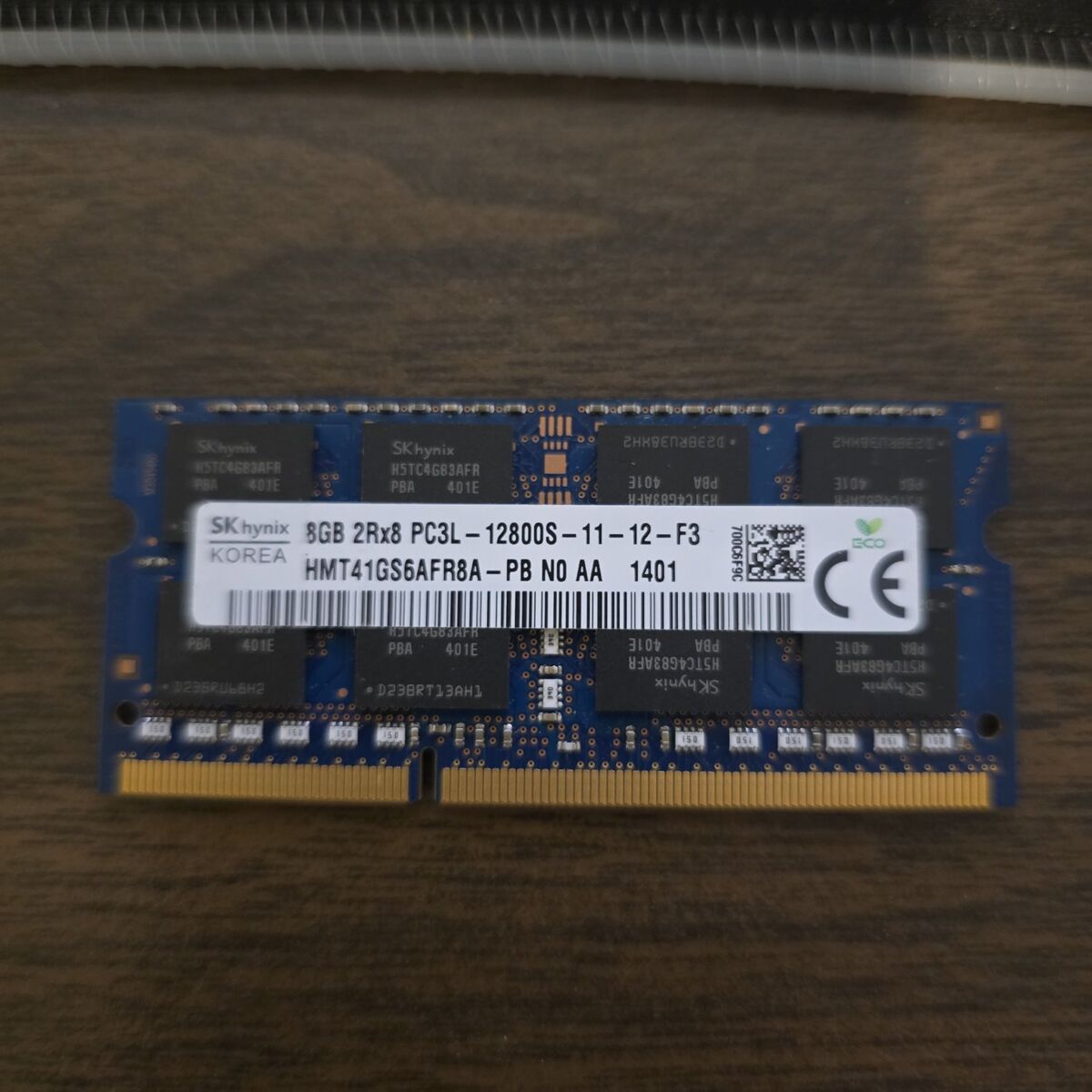 8GB DDR3 ram