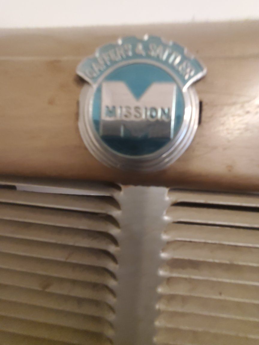 Mission Gas Heater Vintage Wall Furnace General Controls Thermostat
