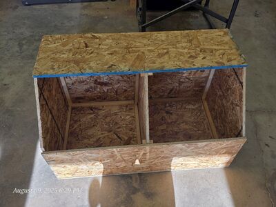 chicken nesting box