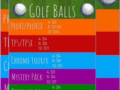 Larson Bros Used & Cleaned Golf Balls - ProV1/ProV1X, TP5/TP5X, Chrome Tour, Mystery & More!