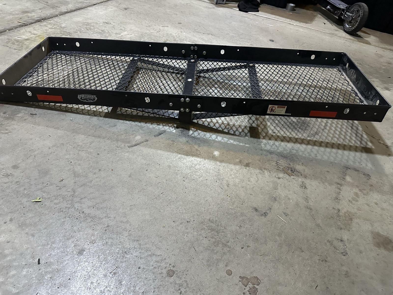 Sportsman's Warehouse Hitch Mount Cargo Carrier 60" x 24" Steel Mesh Platform