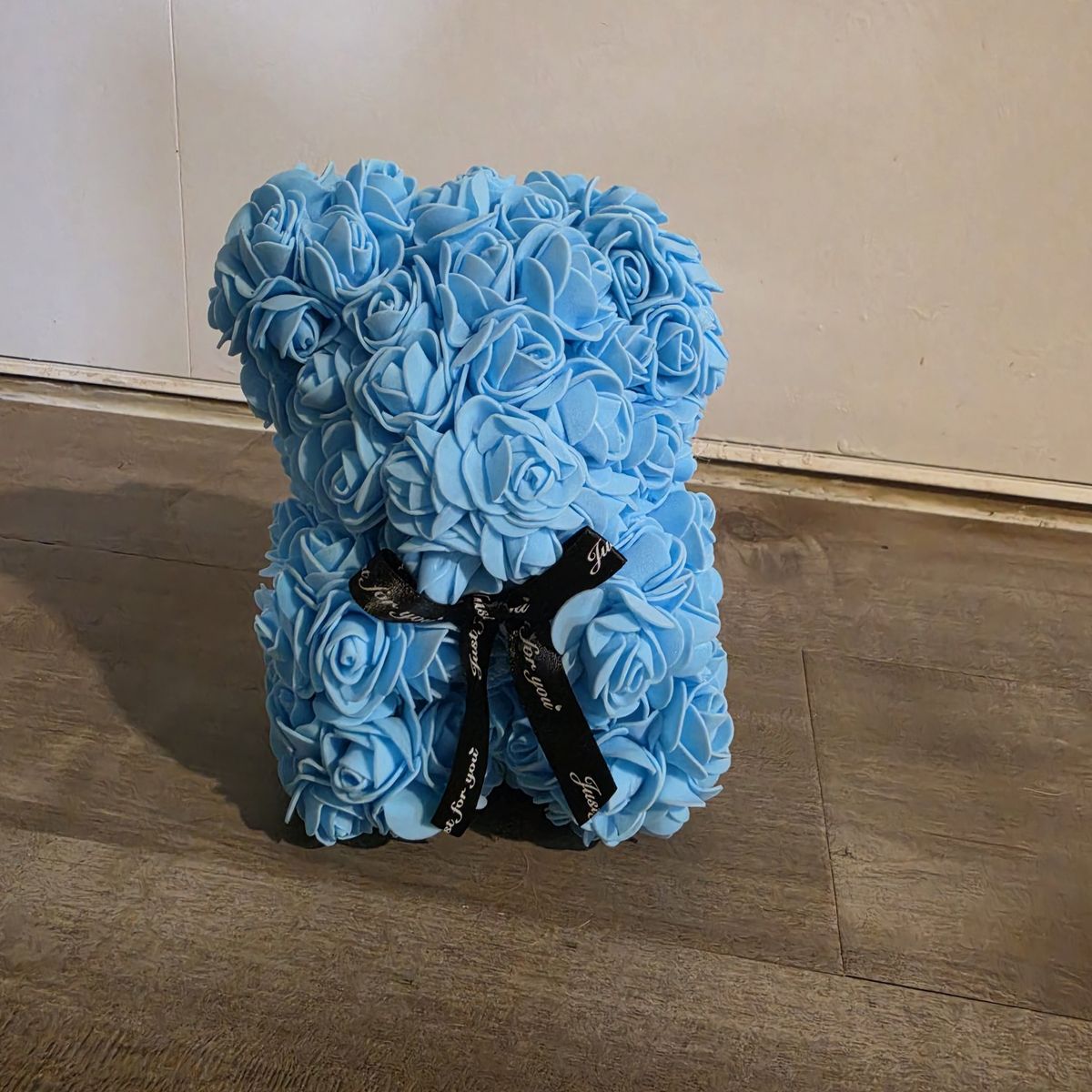 Blue Rose Bear