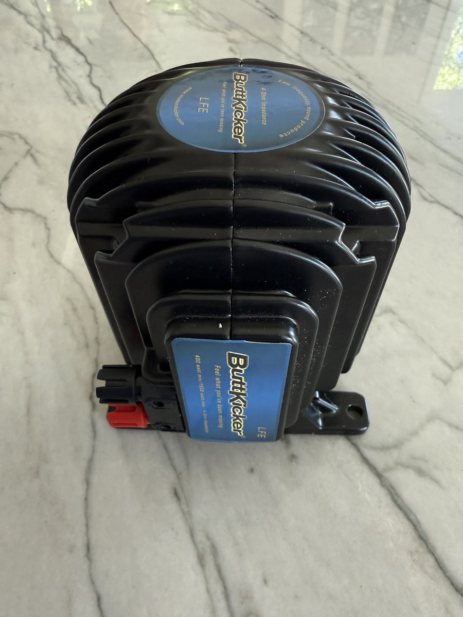 Buttkicker LFE - Tactile Transducer - Subwoofer - Bass Shaker - LIKE NEW - home theater