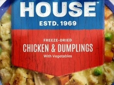 Freeze-dried food storage. Hunting/Camping meals