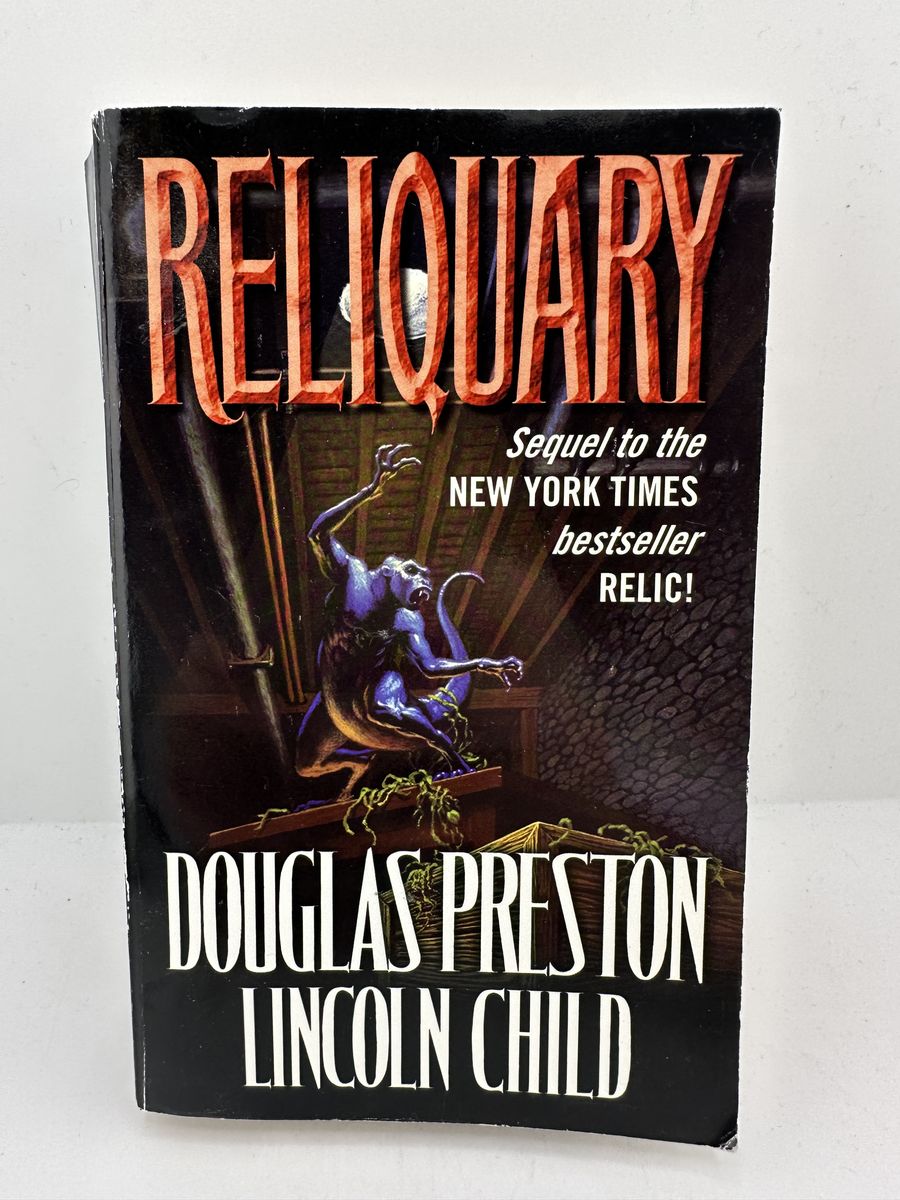 Reliquary Douglas Preston Lincoln Child Paperback 1998 Thriller Pendergast Series