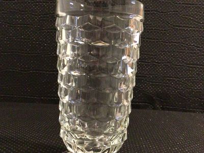 Colony Glass Whitehall clear glass ice tea goblet