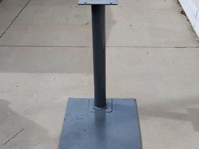 metal steel stand vise grinder buffer 1/4 in thick
