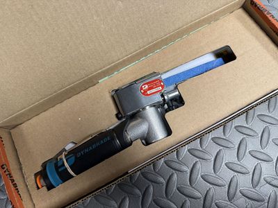 Dynabrade Mini-Dynafile II 1/2"x12" pneumatic mini bandfile