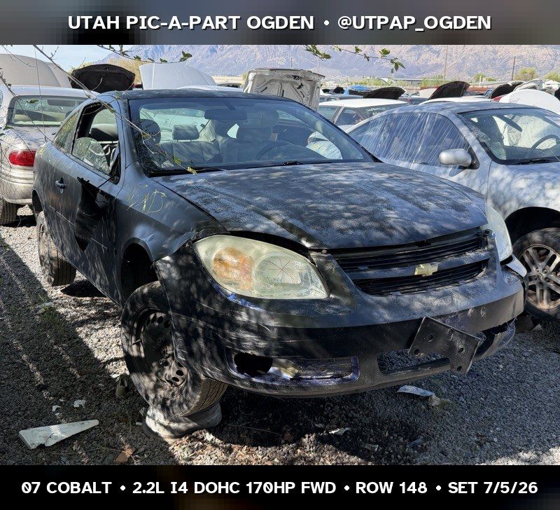 2007 Chevrolet Cobalt Parts - UTPAP Ogden