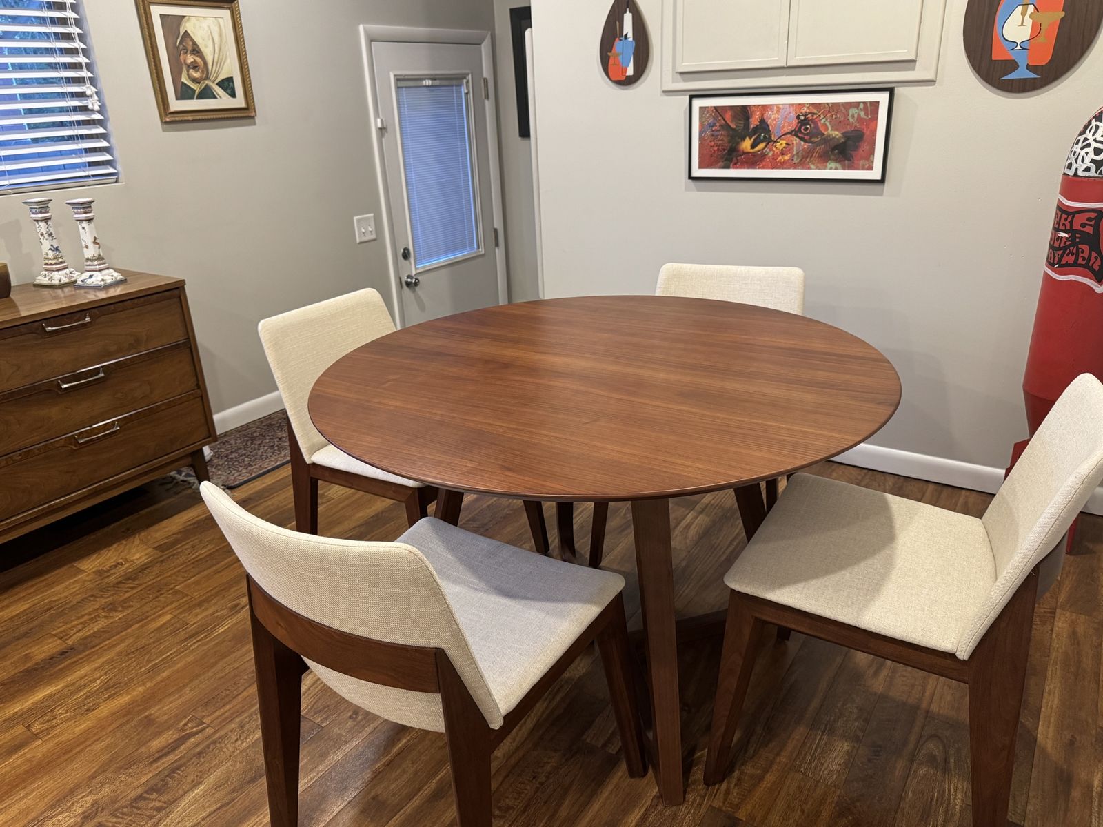 MCM table and chairs