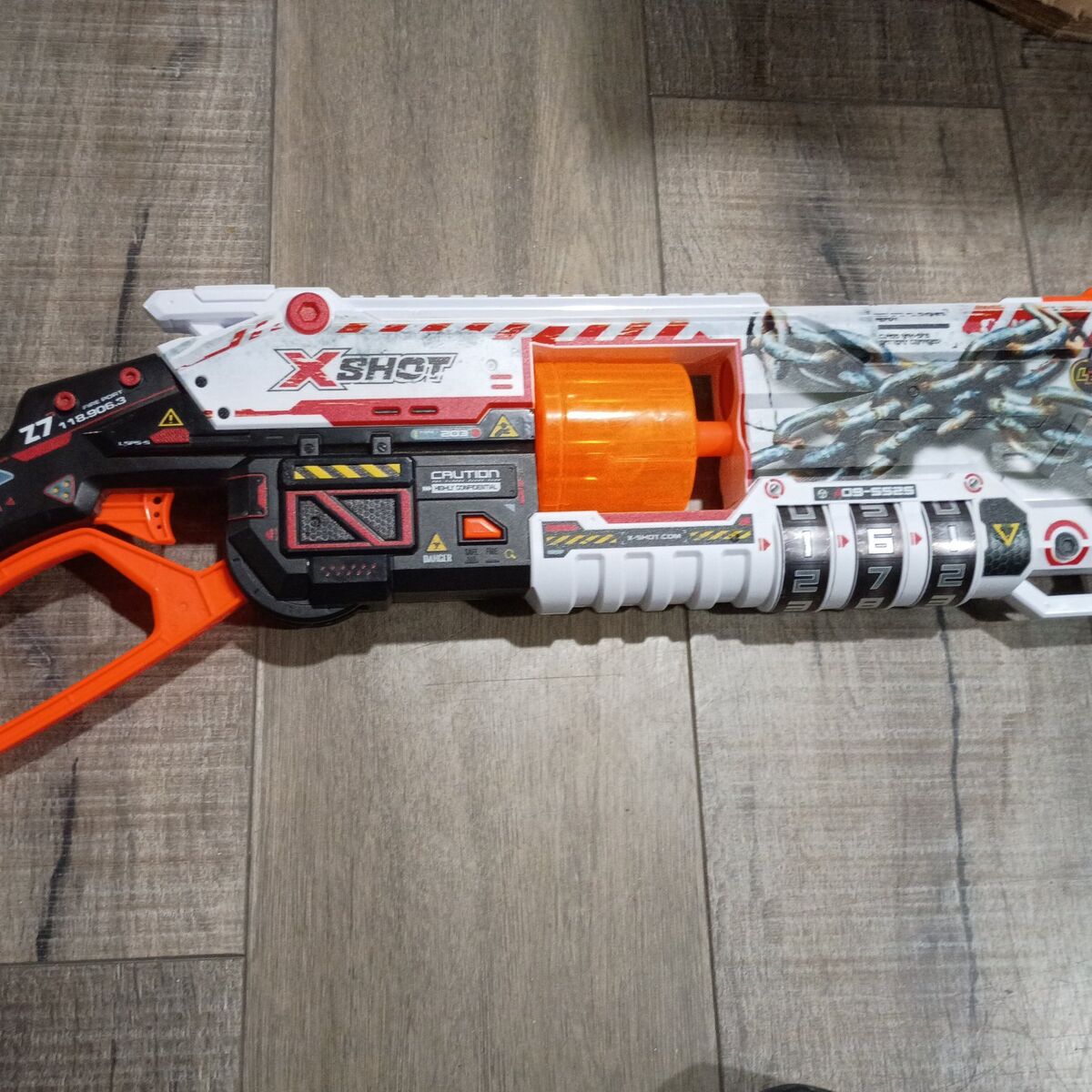 Xbox One controller and nerf gun