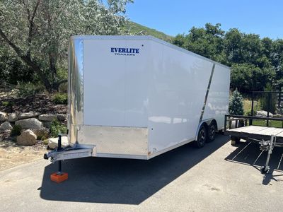 2023 Everlite 8.5x18 Aluminum Cargo Trailer