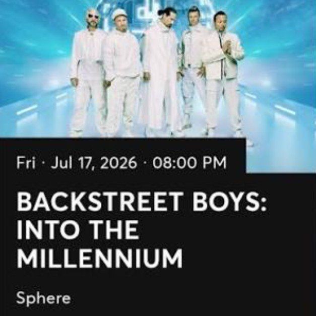 Backstreet Boys Into The Millennium Best Tickets