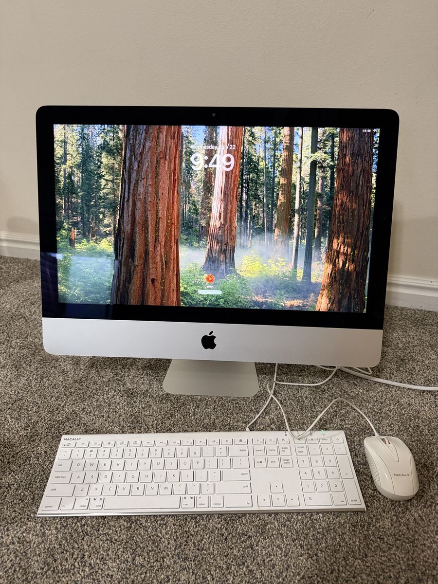 2019 iMac 4k 21" 32GB RAM, 1 TB SSD, scratches on screen