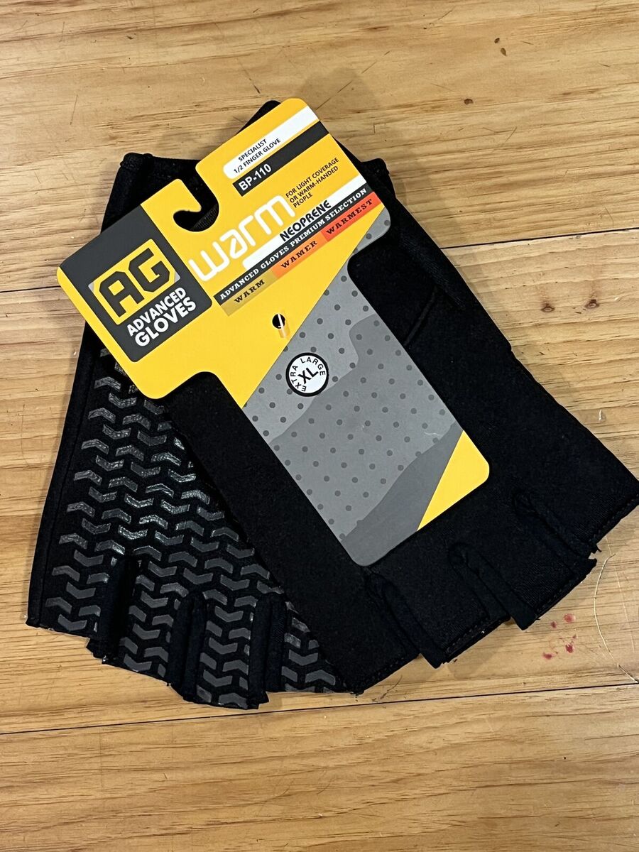 Neoprene Half Finger Fishing Gloves XL