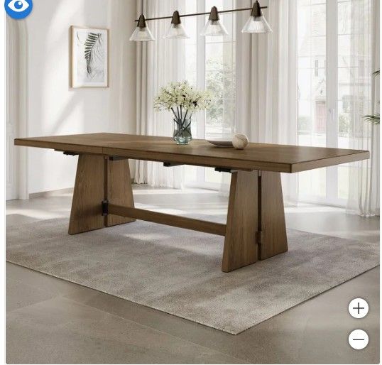 Thomasville Kayde 92"-110" Wood Dining Table 1812713 #101971
